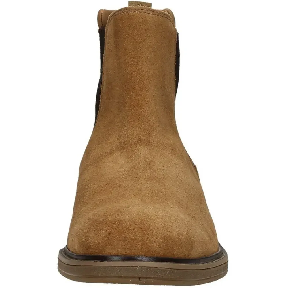 Clarks Men's Clarkdale Hall boot Shoes Cognac Suede Size 8 M